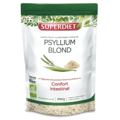 Psyllium blond bio Super Diet - sachet de 200 g