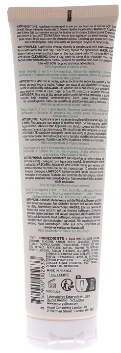 Pâte secrète 3en1 Embryolisse - tube de 100ml