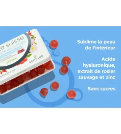 Pâte suisse beauté de la peau Lehning - boite de 40 gommes