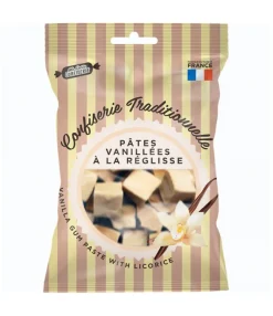 Pâte vanillée à la réglisse Ma petite confiserie – sachet 100 g