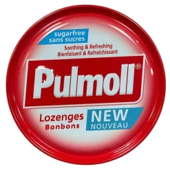 Pulmoll bonbons sans sucres - boite de 45g