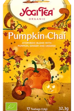 Pumpkin Chaï bio infusion Yogi Tea - boite de 17 sachets