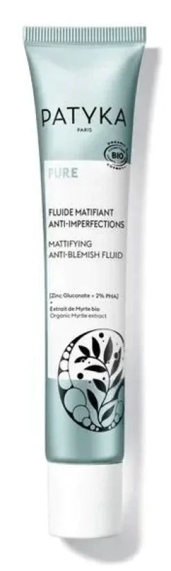 Pure Fluide matifiant anti-imperfections bio Patyka - tube de 40ml