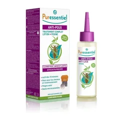 Puressentiel anti-poux traitement complet lotion + peigne - flacon de 100 ml