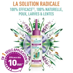 Puressentiel anti-poux traitement complet lotion + peigne - flacon de 100 ml
