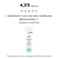 Pureté thermale 3 en 1 démaquillant intégral Vichy - tube de 300 ml