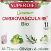 Quatuor cardiovasculaire bio Super Diet - boite de 150 gélules