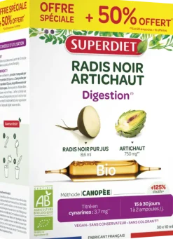 Radis noir / Artichaut bio Super Diet