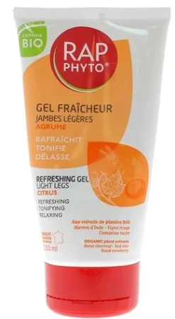 Rap phyto gel tonic jambes légères parfum agrumes
