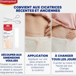 Réducteur de cicatrices Elastoplast - boite de 21 patchs