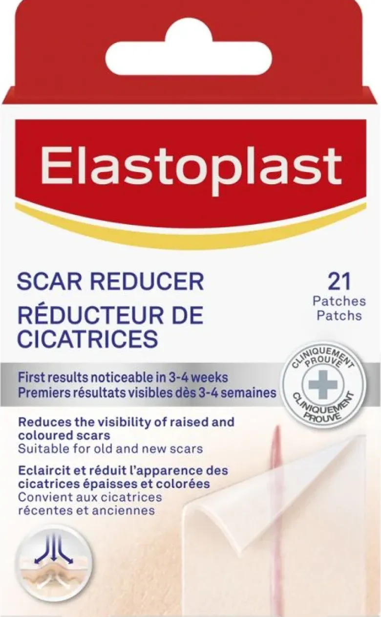 Réducteur de cicatrices Elastoplast - boite de 21 patchs