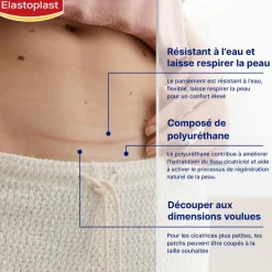 Réducteur de cicatrices Elastoplast - boite de 21 patchs