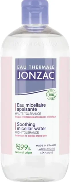 Reactive Control Eau micellaire apaisante Eau Thermale Jonzac - flacon de 500 ml