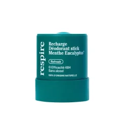 Recharge déodorant stick menthe eucalyptus Respire