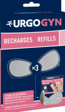 Recharges patch d'électrothérapie règles douloureuses Urgo - boite de 3 patchs