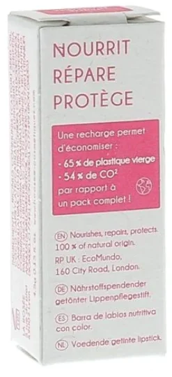 Recharge stick lèvres nourrissant teinté La Rosée - tube de 4,5g