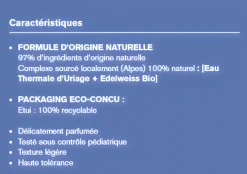 1ère crème hydratante Uriage - tube de 40 ml