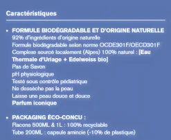 1ère crème lavante bébé Uriage