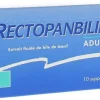 Rectopanbiline Adultes suppositoire - boîte de 10 suppositoires