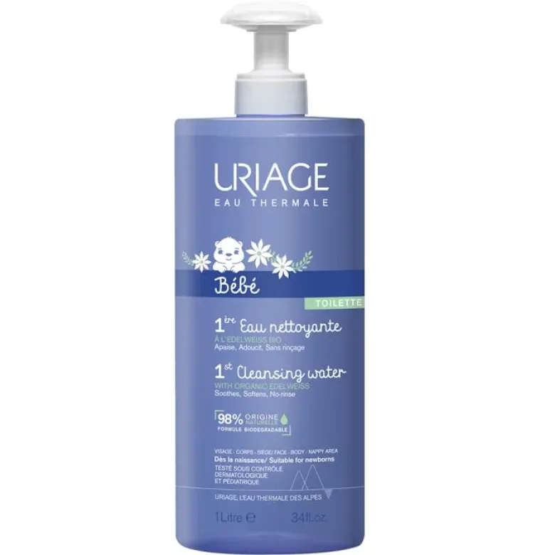 1ère eau nettoyante bébé Uriage