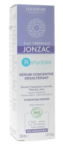 REhydrate Sérum concentré désaltérant bio Eau de Jonzac - flacon de 30 ml