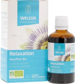 Relaxation Extrait de Plante Bio Passiflore Weleda - flacon de 60 ml