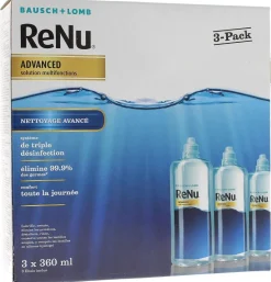 ReNu Advanced Solution lentilles multifonctions Bausch Lomb