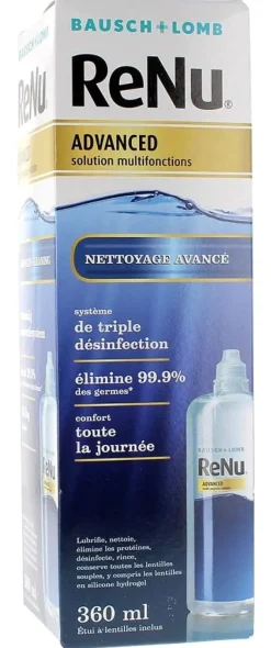 ReNu Advanced Solution lentilles multifonctions Bausch Lomb