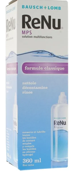 ReNu MPS Solution multifonctions formule classique Bausch Lomb