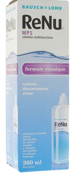 ReNu MPS Solution multifonctions formule classique Bausch Lomb