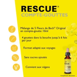 Rescue Fleur de Bach Famadem concentré de sérénité