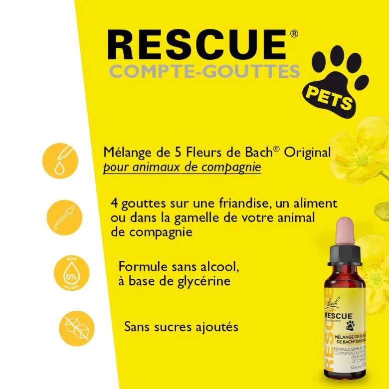 Rescue Pets Fleurs de Bach