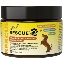 Rescue Pets Friandises relaxantes pour chiens Fleurs de Bach - boite de 60 friandises