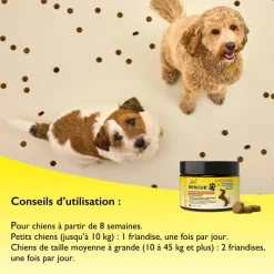 Rescue Pets Friandises relaxantes pour chiens Fleurs de Bach - boite de 60 friandises