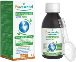 Respiratoire sirop toux Puressentiel - flacon de 125 ml