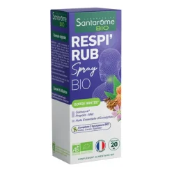 Respi'rub Spray nez et gorge bio Santarome - spray de 20ml