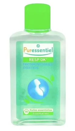 Resp ok friction pectoral aux 19 huiles essentielles Puressentiel - flacon de 100ml