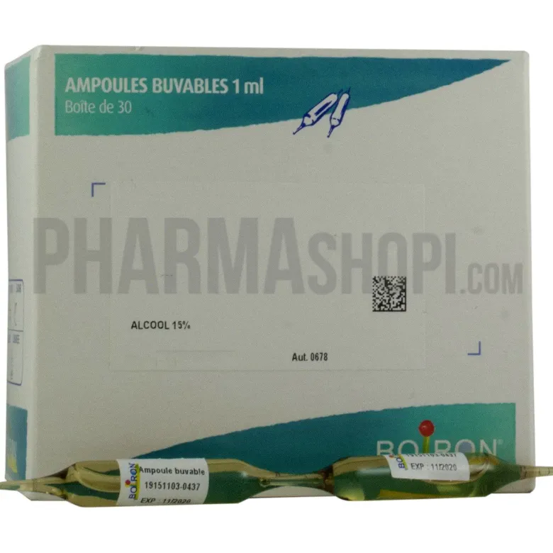 RETINE Boiron - Boite de 30 ampoules de 1 ml