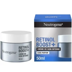Retinol Boost+ crème hydratante de nuit anti-âge intense Neutrogena - pot de 50ml