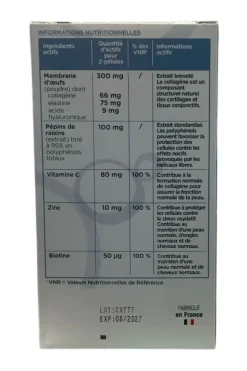 Rexoflex collagène beauté Lehning - boite de 60 gélules