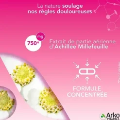 Règles douloureuses Arkopharma - boite de 30 gélules