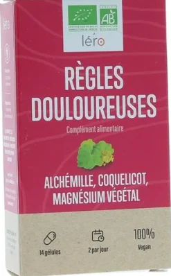 Règles douloureuses Léro - boite de 14 gélules