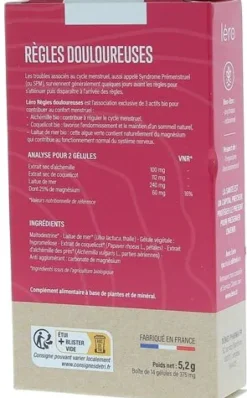 Règles douloureuses Léro - boite de 14 gélules