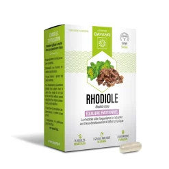 Rhodiola stress émotionnel Dayang - boîte de 15 gélules