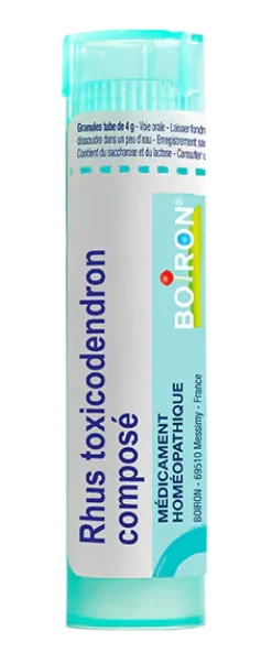 RHUS TOXICODENDENDRON COMPOSE granules Boiron - Tube 4 g