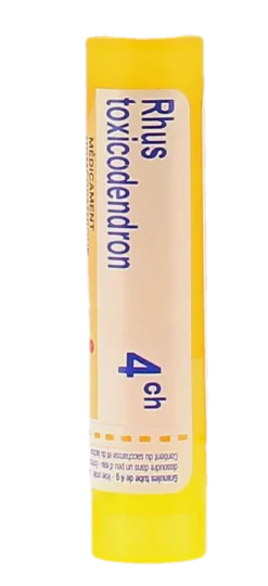 Rhus Toxicodendron 4CH granules Boiron - tube de 4g