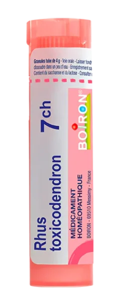 Rhus toxicodendron granules 7CH Boiron – tube 4 g