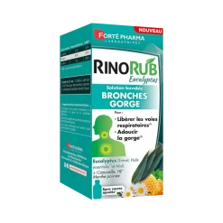 RinoRub eucalytpus bronches Forté Pharma - flacon de 200ml