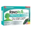 RinoRub Pastilles gorge eucalyptus Forté Pharma - boîte de 20 comprimés