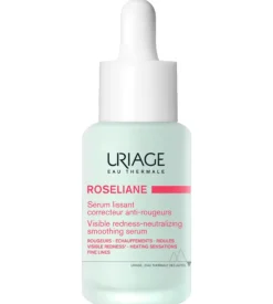 Roseliane sérum lissant correcteur anti-rougeurs Uriage - flacon de 30ml